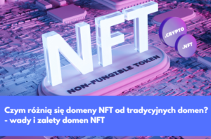 Czym różnią się domeny NFT od tradycyjnych domen - wady i zalety domen NFT - blog