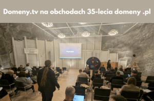 Domeny.tv na obchodach 35 lecia domeny .pl