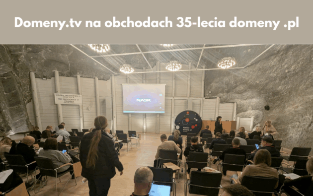 Domeny.tv na obchodach 35 lecia domeny .pl