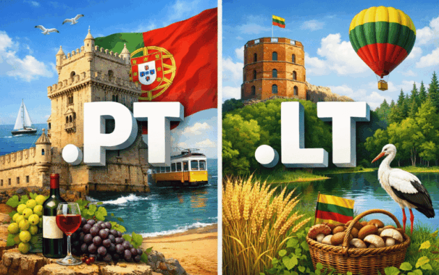 Nowe akredytacje w Domeny.tv domeny .pt i .lt (Portugalia i Litwa)