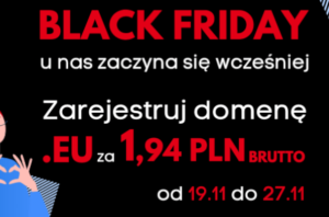 black friday w domeny.tv domena eu