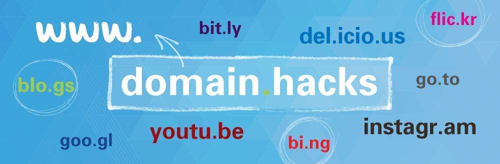 Domain hacks