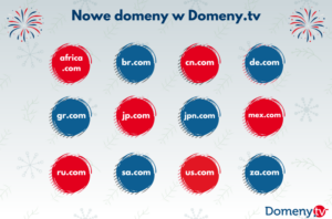 nowe domeny w domeny.tv - największy wybó domen